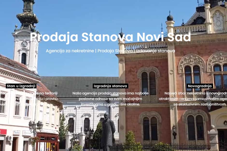 Prodaja stanova Novi Sad